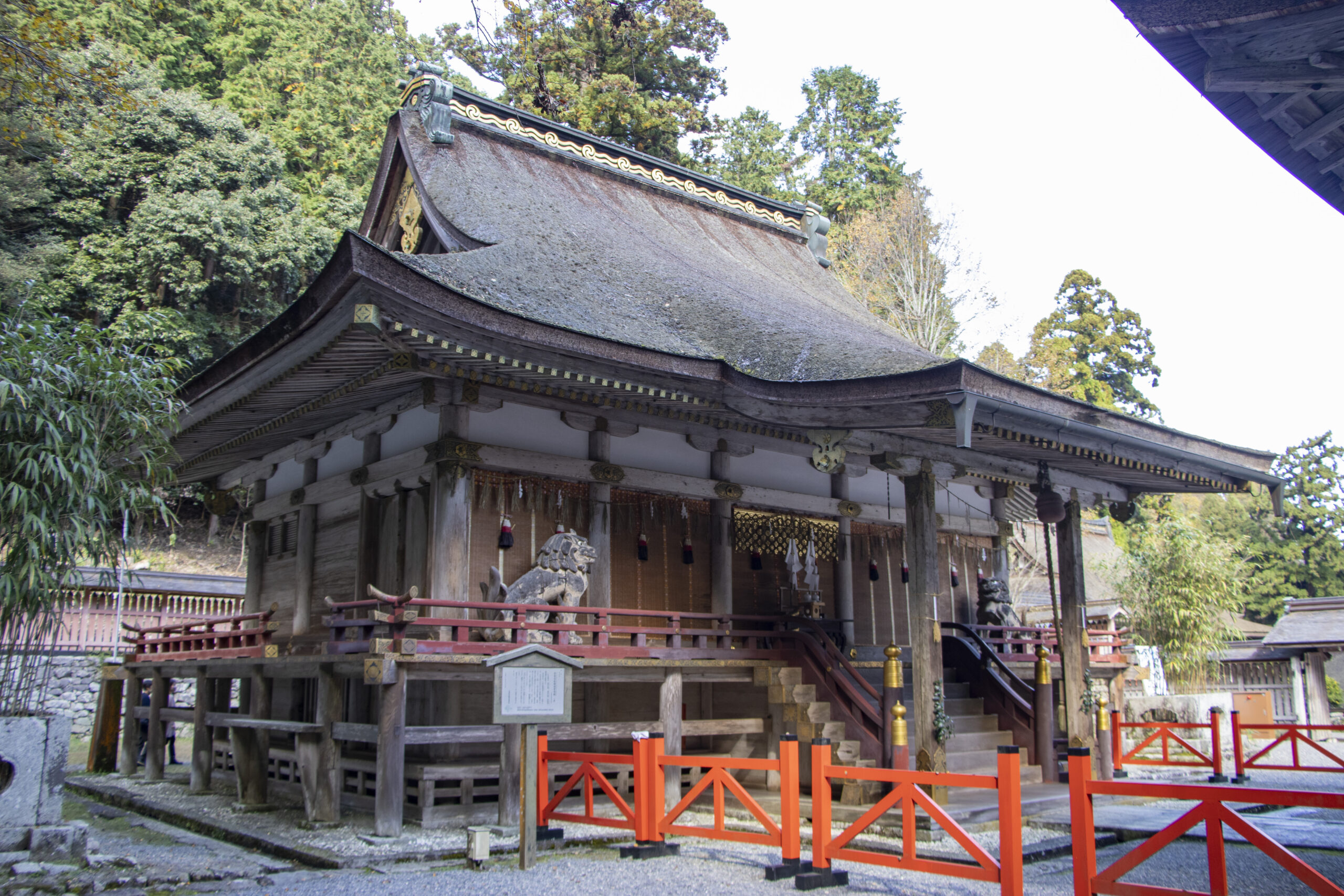 滋賀 日吉大社 本殿画像