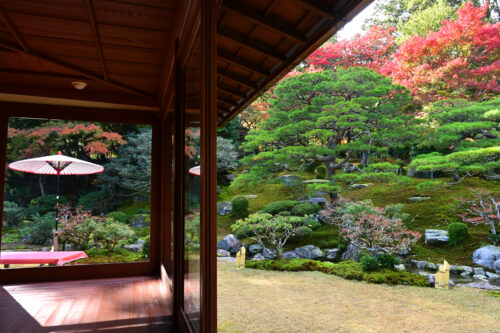旧竹林院 庭園画像