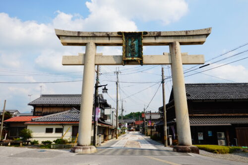多賀大社 一の鳥居画像