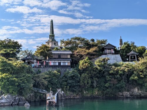 多景島、ズーム画像