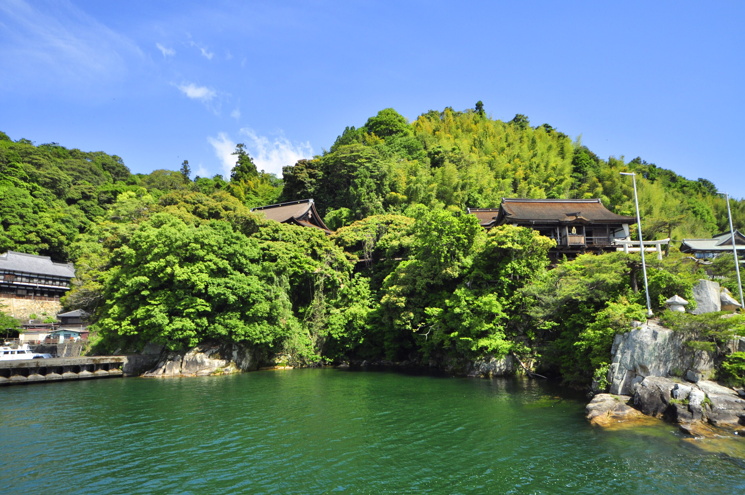 竹生島全体画像