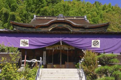 竹生島　都久夫須麻神社本堂画像