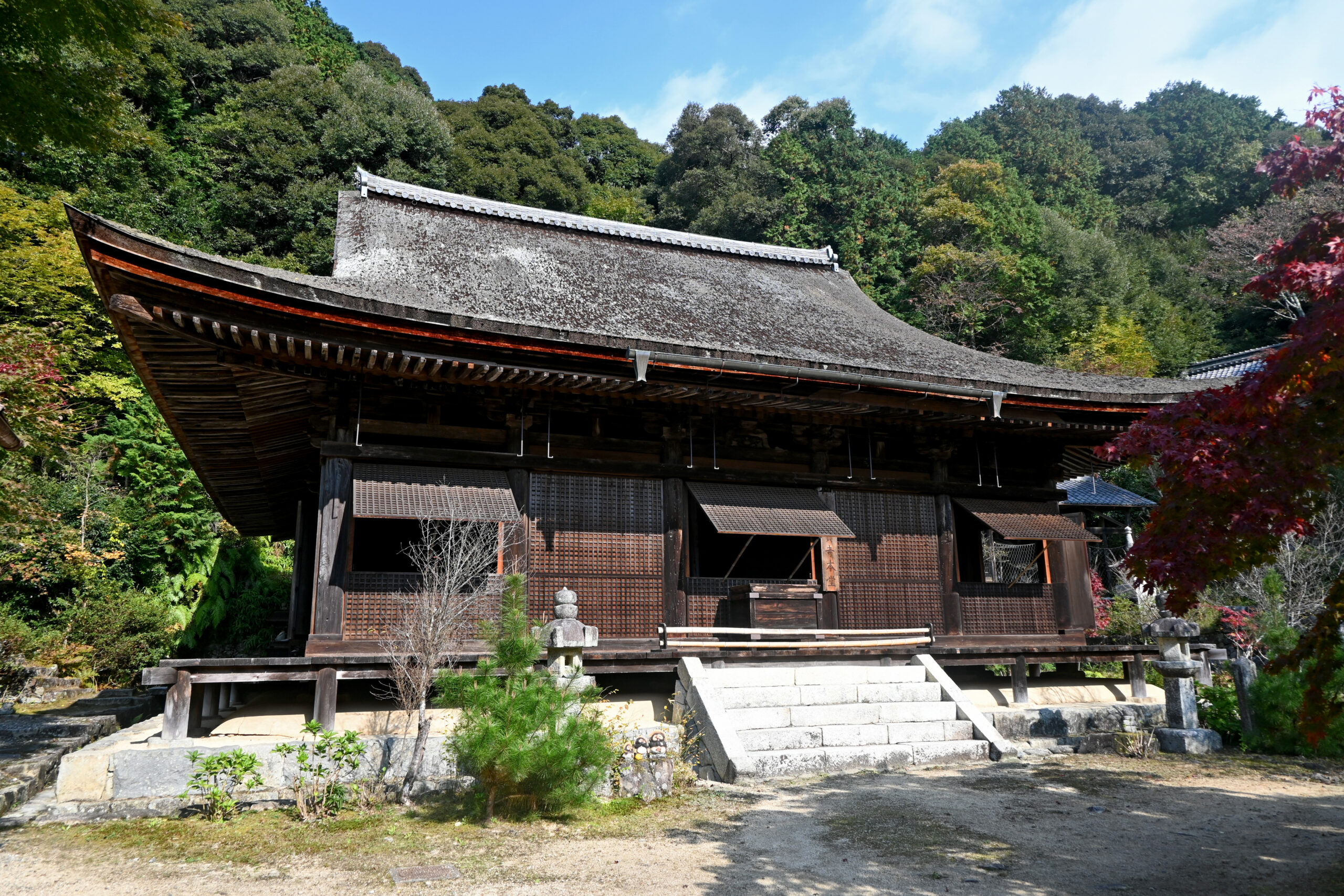 桑実寺本殿画像