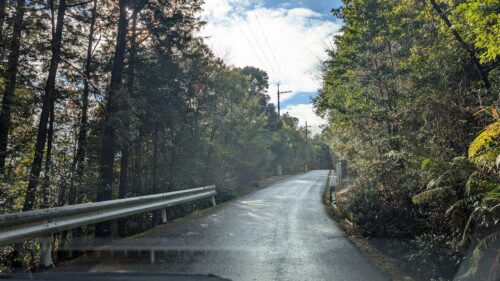 滋賀 湖南三山 善水寺 山道
