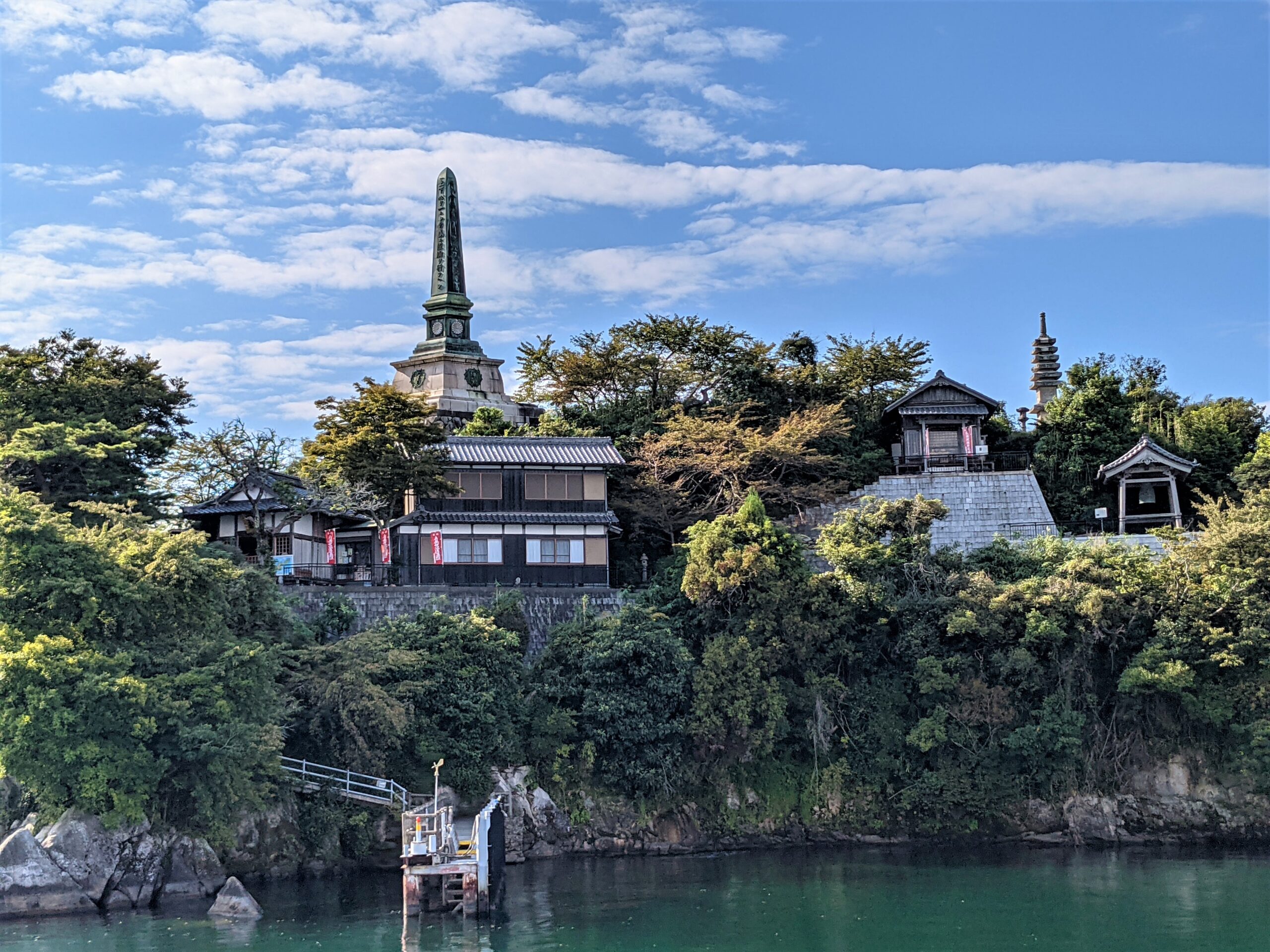 多景島、ズーム画像