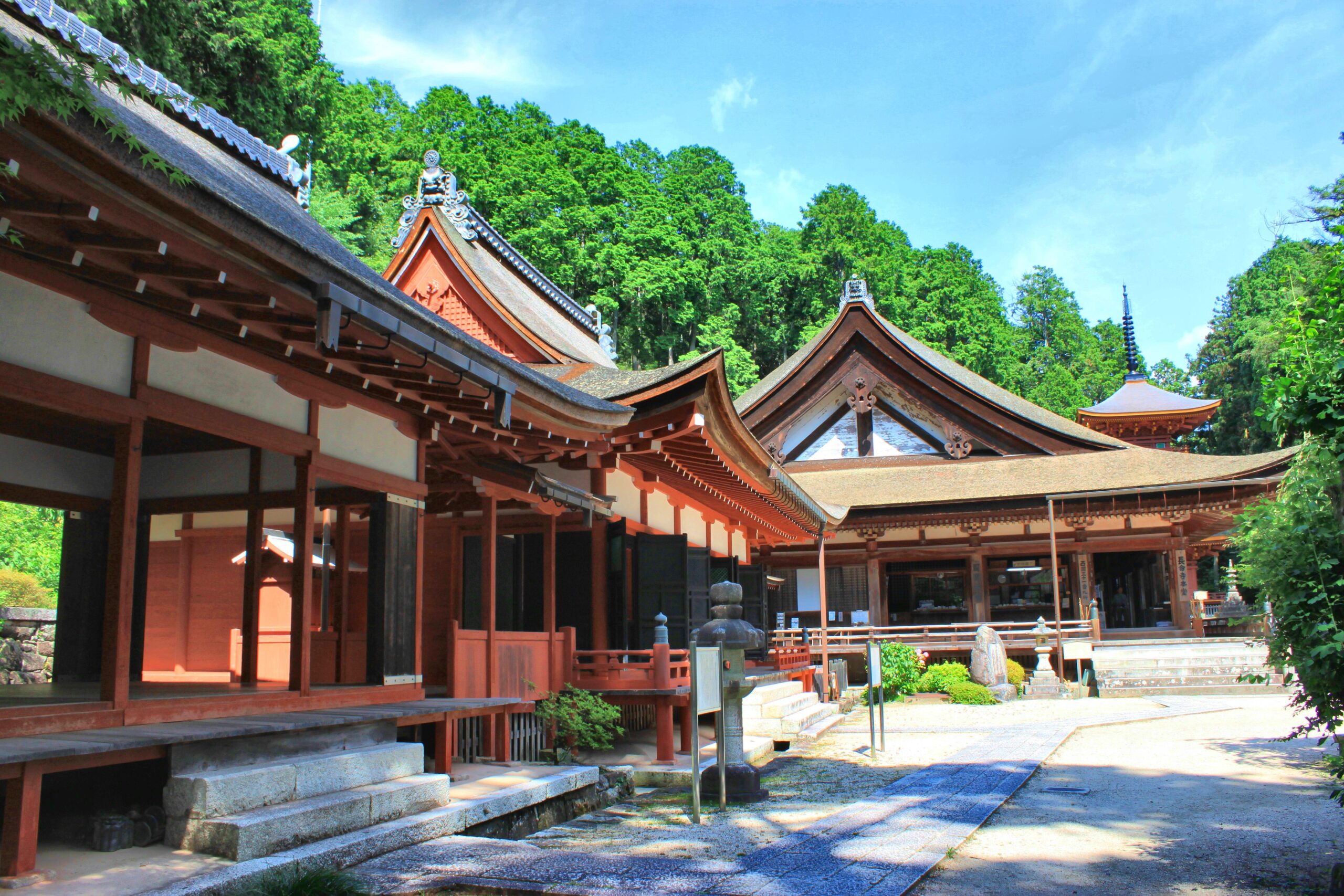 長命寺 滋賀 本堂