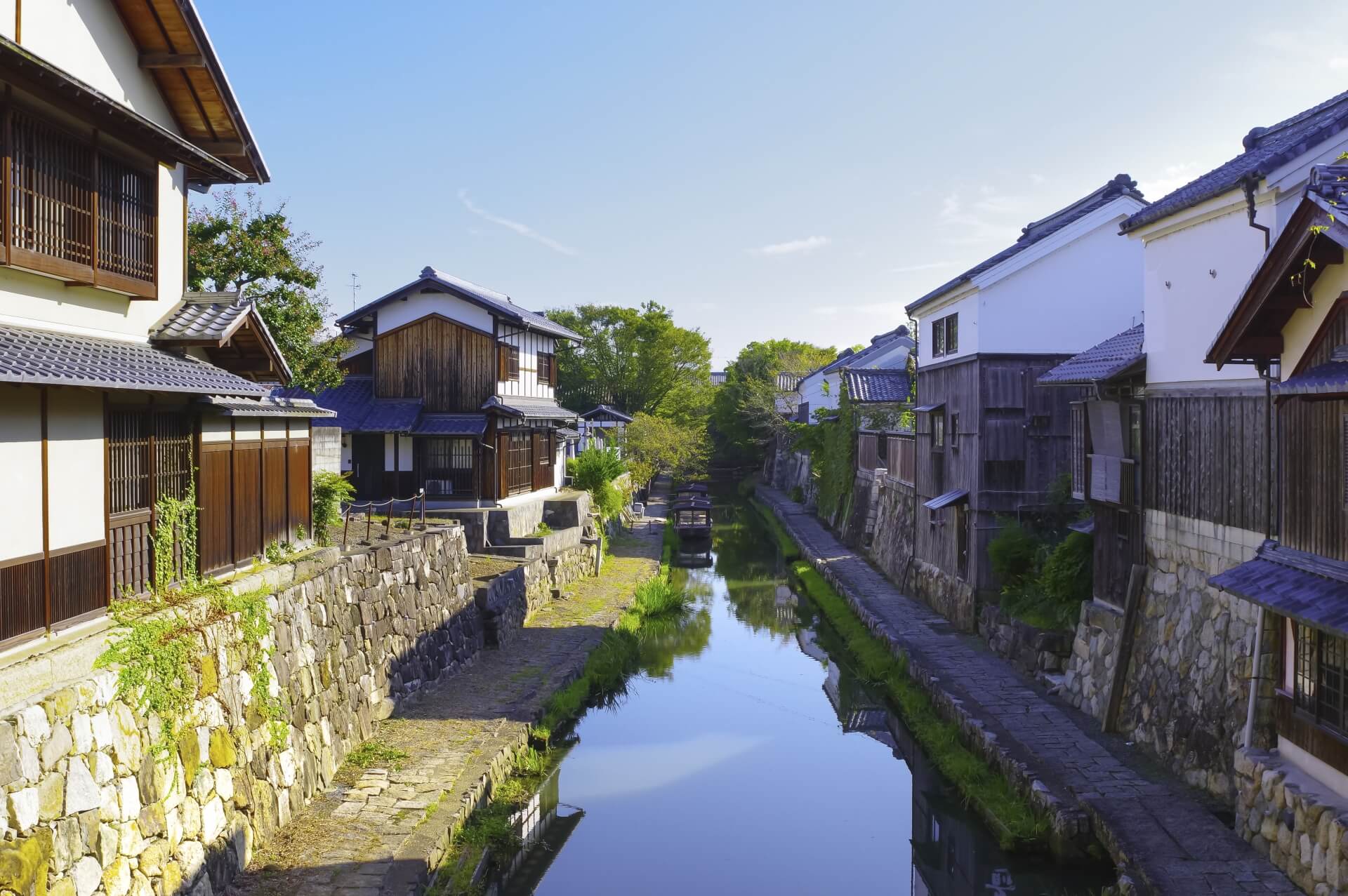 滋賀 八幡堀風景画像
