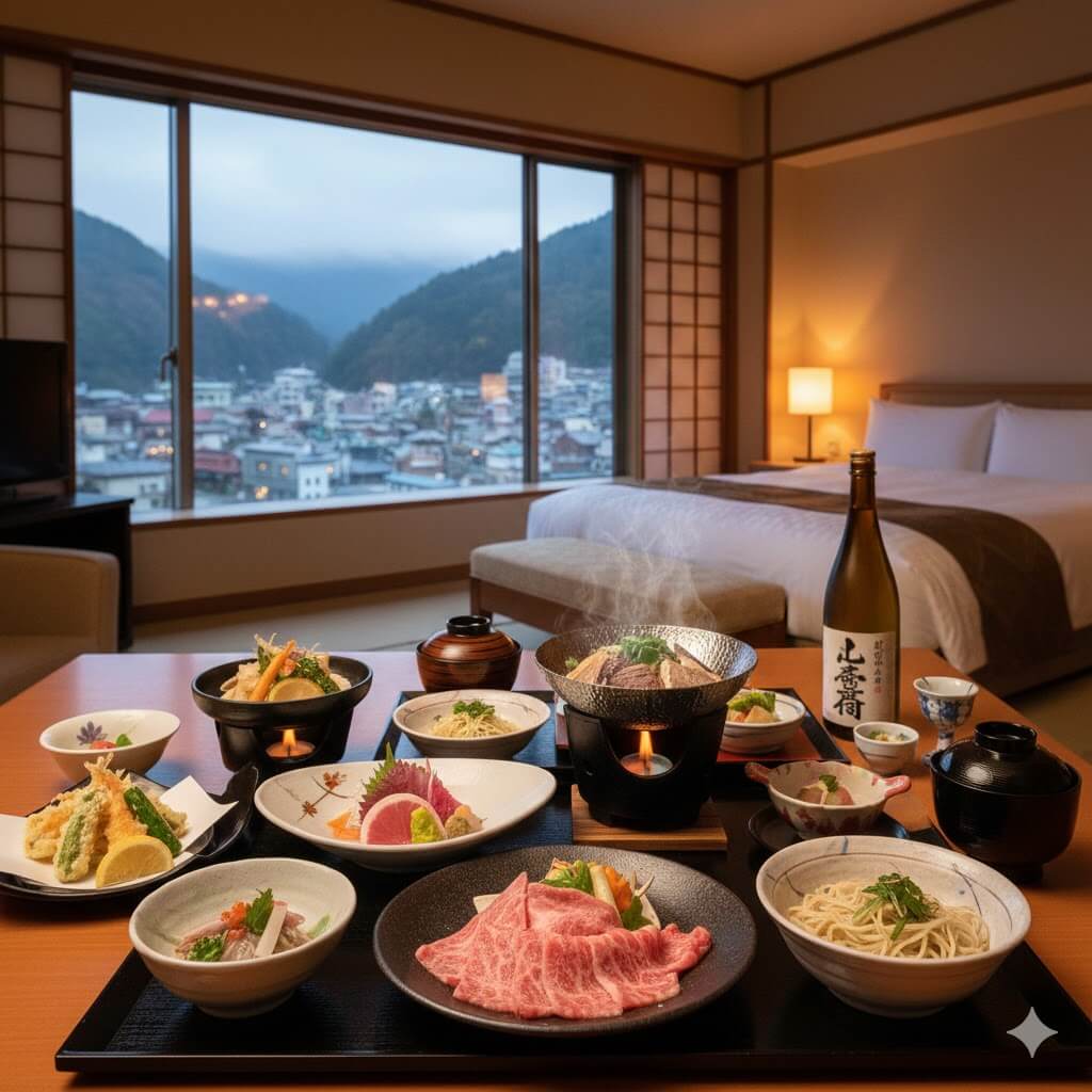 ホテルの夕食イメージ画像