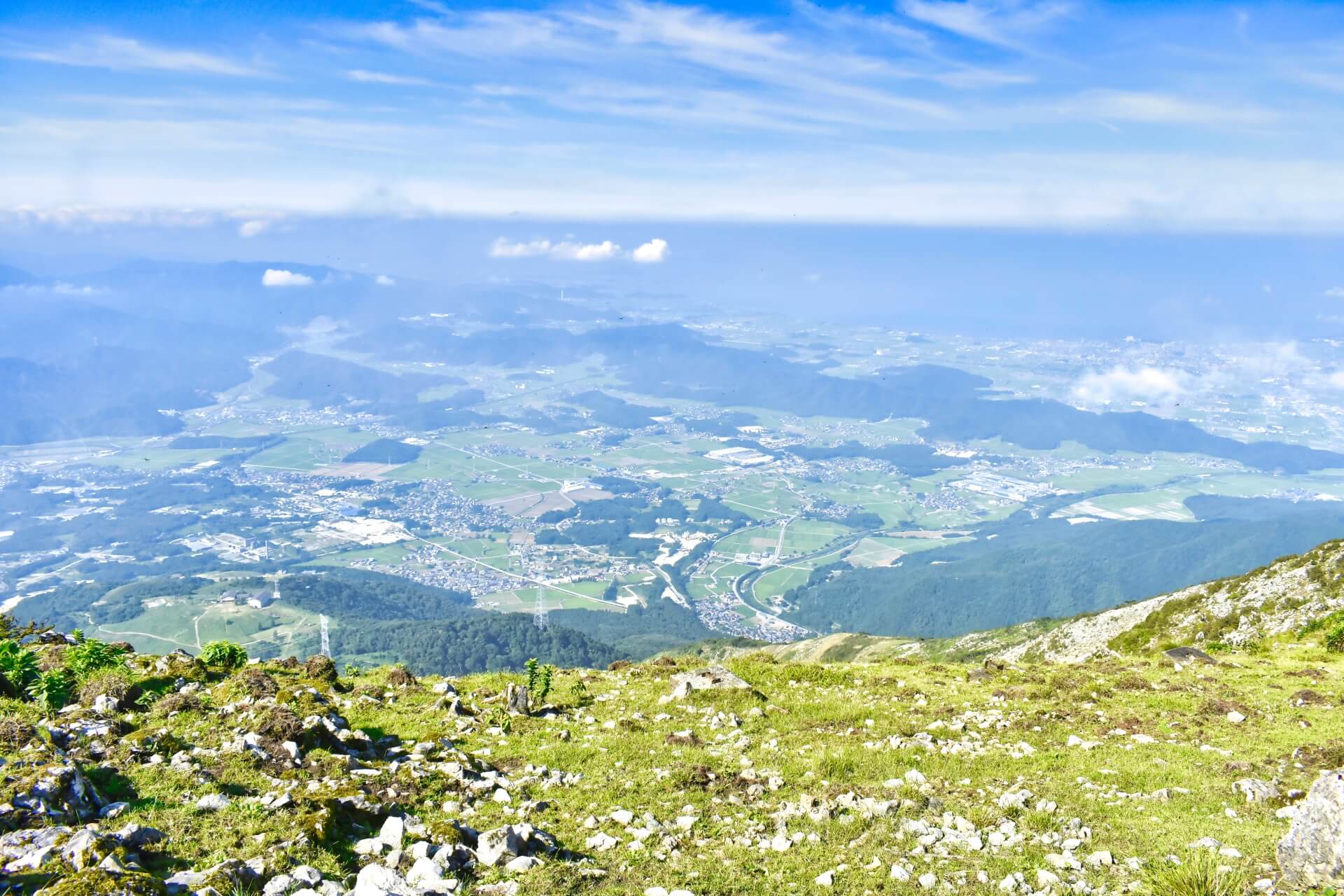 伊吹山からの絶景画像