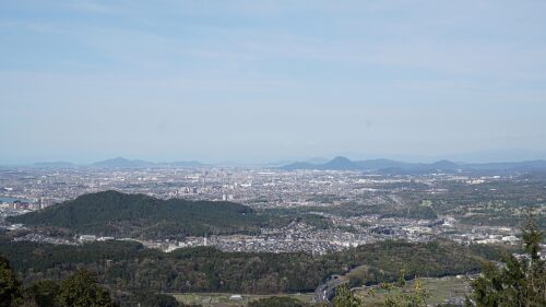 岩間寺からの眺望画像