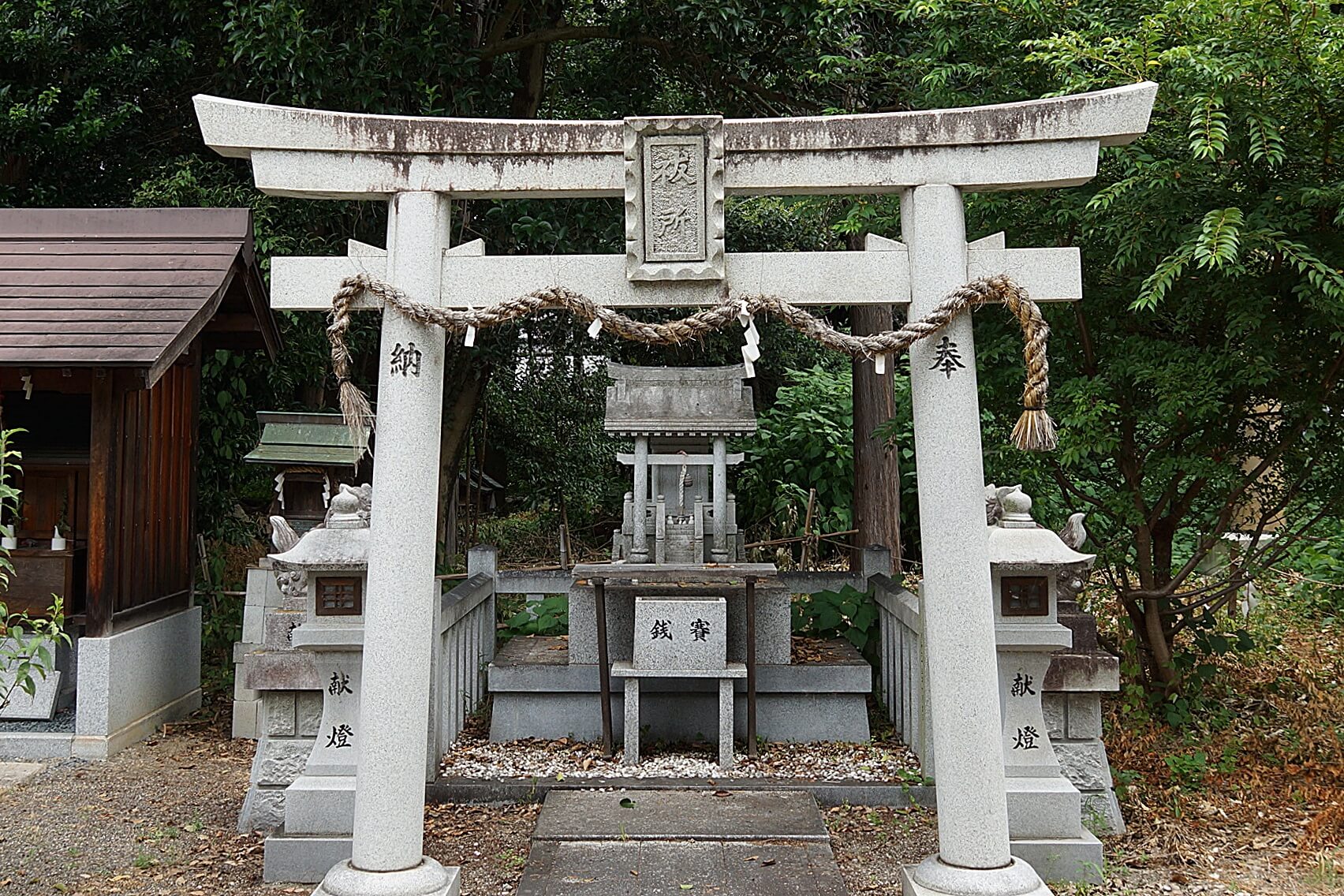 勝部神社　鳥居画像