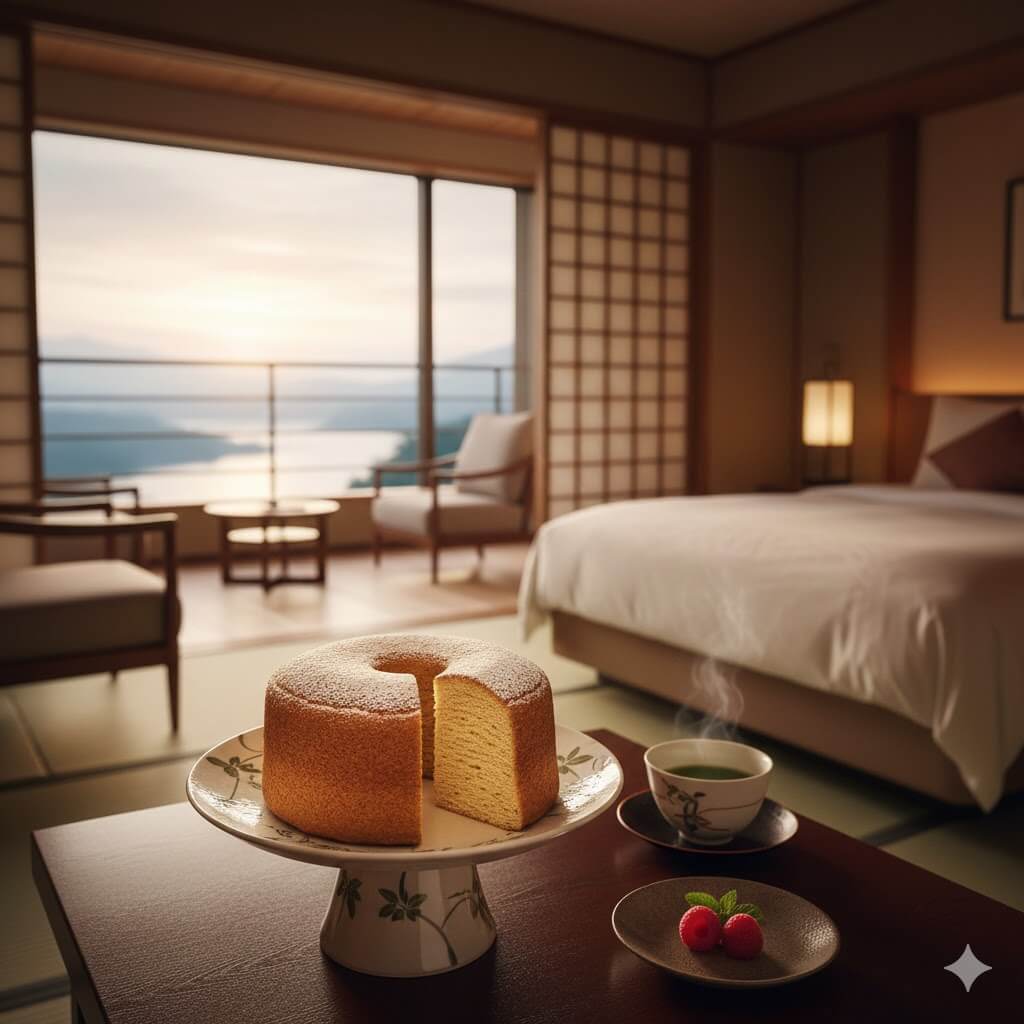 クラブハリエバームクーヘンとホテルの画像