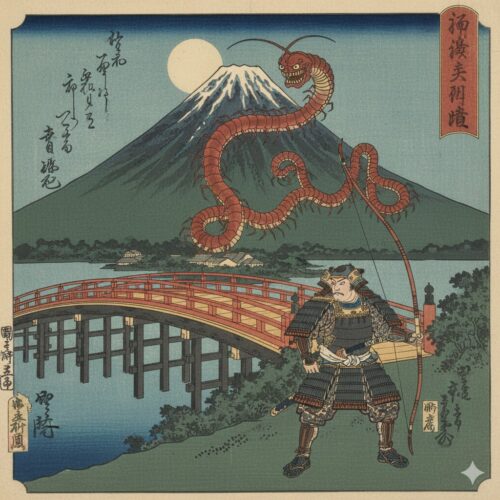 三上山伝説のイメージ画像