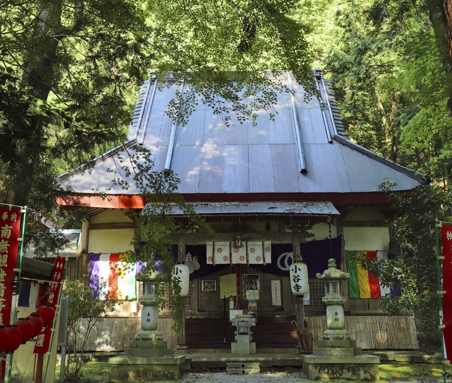 滋賀 小谷寺　本殿画像 