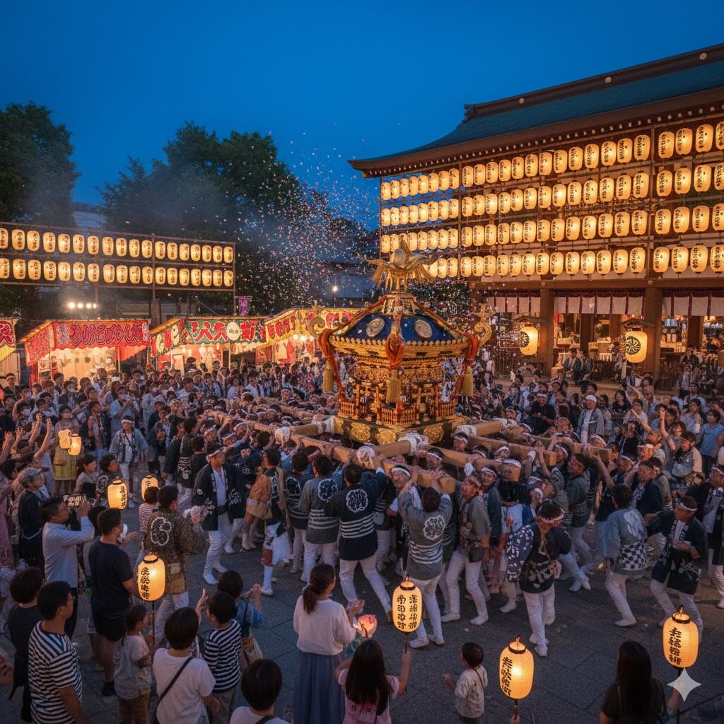 大鳥神社の祭りのイメージ画像