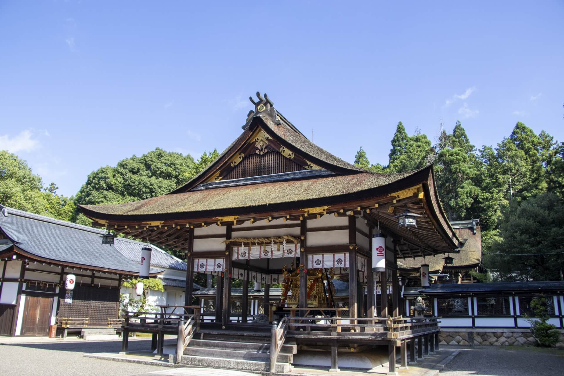 大鳥神社拝殿画像