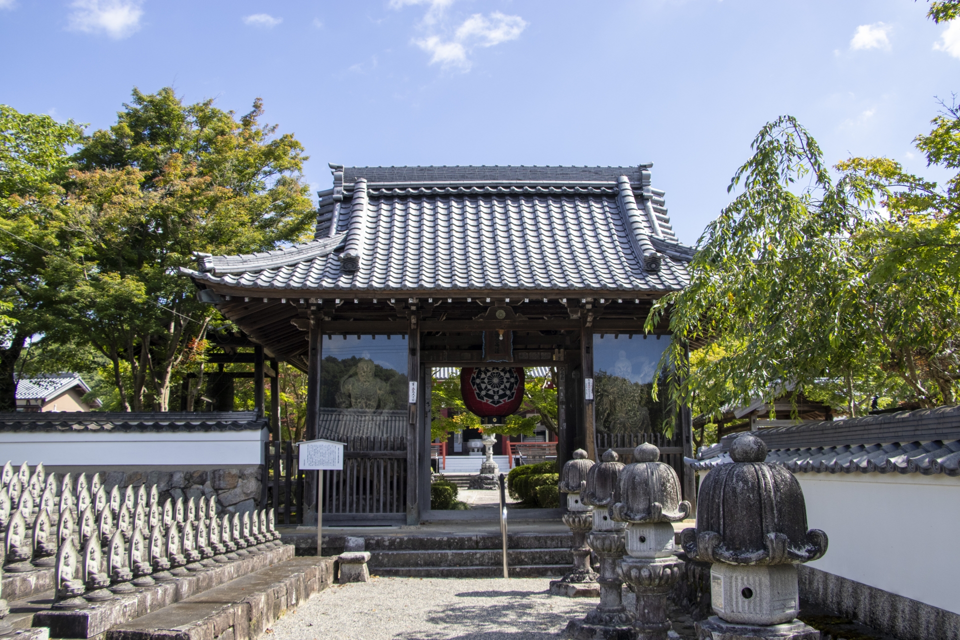 櫟野寺　山門画像