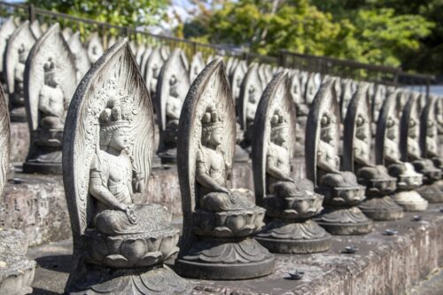 櫟野寺　石仏画像