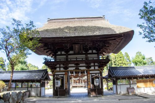 沙沙貴神社 　楼門画像