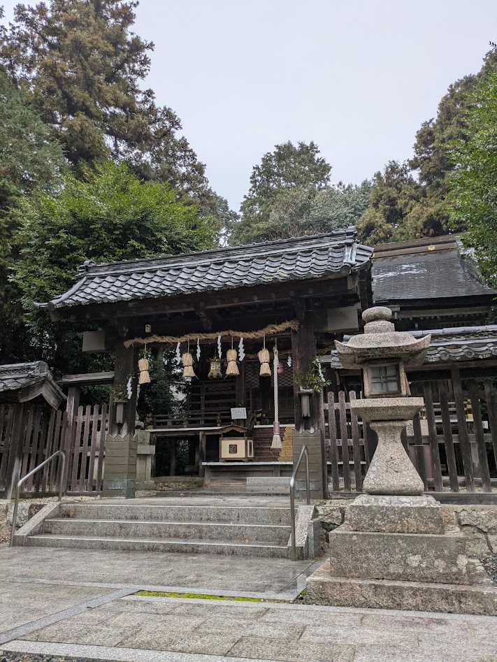 滋賀 甲賀 柏木神社　本殿画像