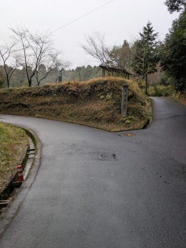 滋賀 甲賀 大池寺 参道中腹