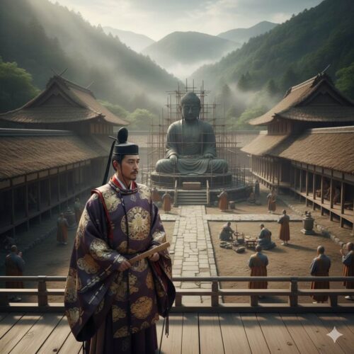 聖武天皇と紫香楽の歴史イメージ画像