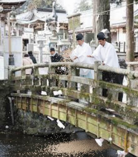田村神社　豆落としイメージ画像