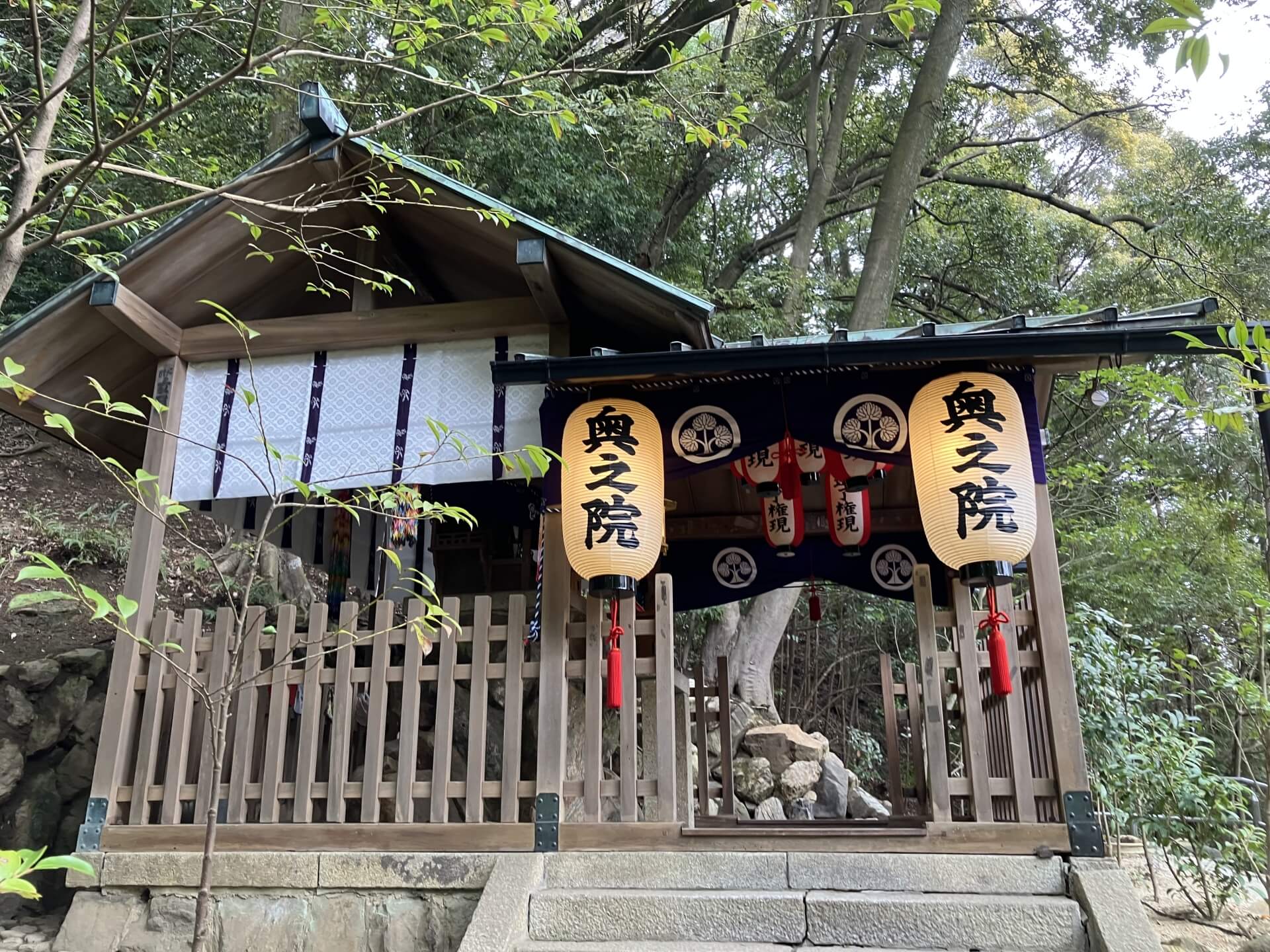 立木観音　奥の院画像