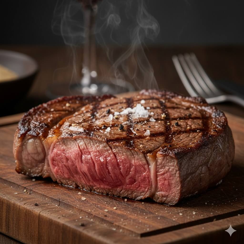 近江牛のステーキイメージ画像