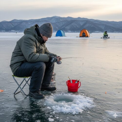 ワカサギ釣りのイメージ画像