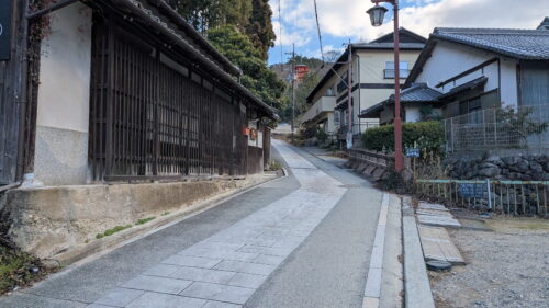 奈良 飛鳥 岡寺 駐車場への道⑥