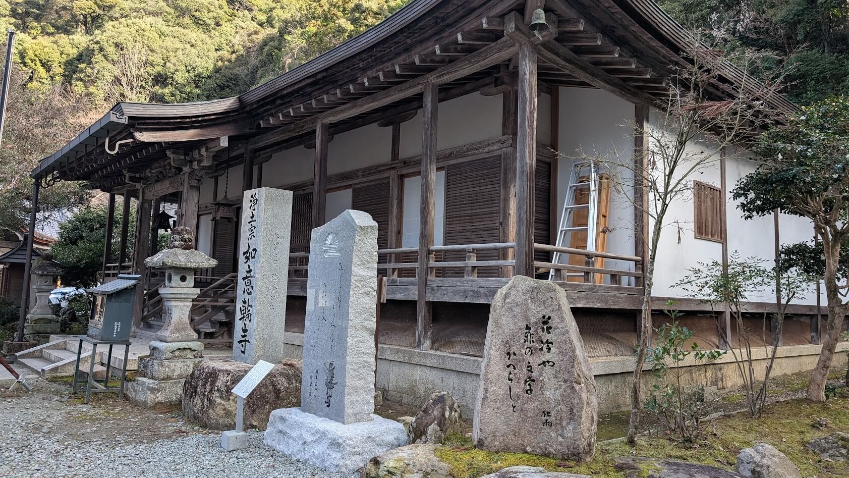 奈良 吉野 如意輪寺 本堂