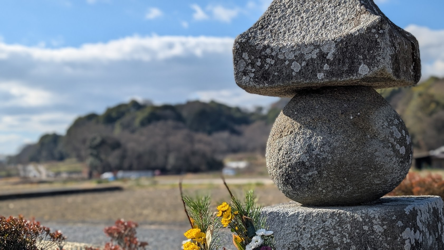 奈良 明日香 蘇我入鹿の首塚①