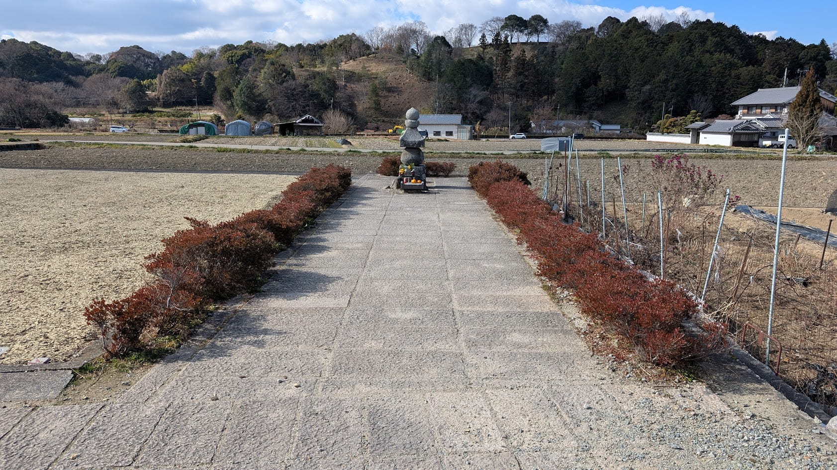 奈良 明日香 蘇我入鹿の首塚②