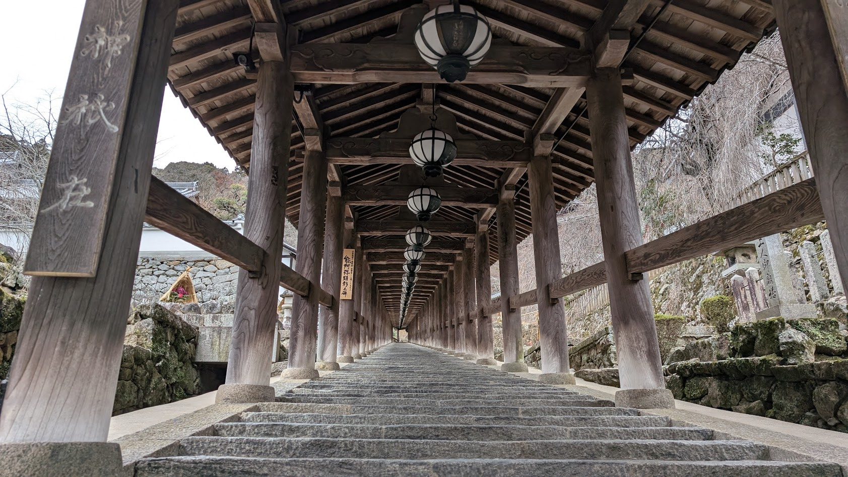 奈良 長谷寺 登廊
