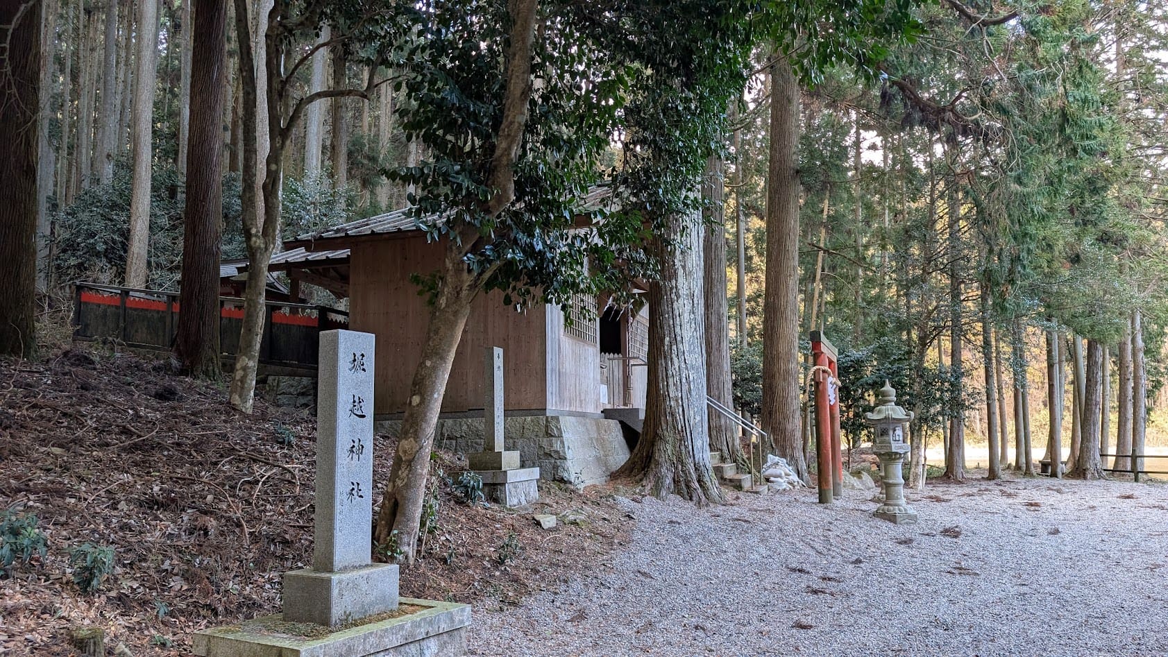 奈良 室生 堀越神社 全体