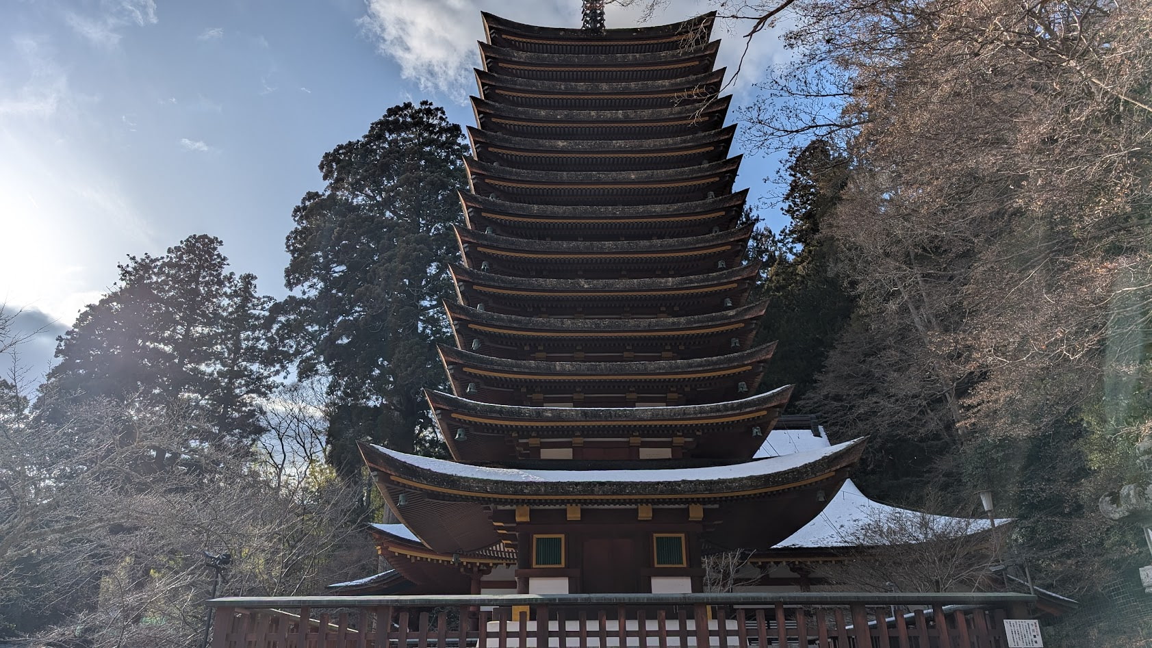 奈良 談山神社 十三重塔 ①