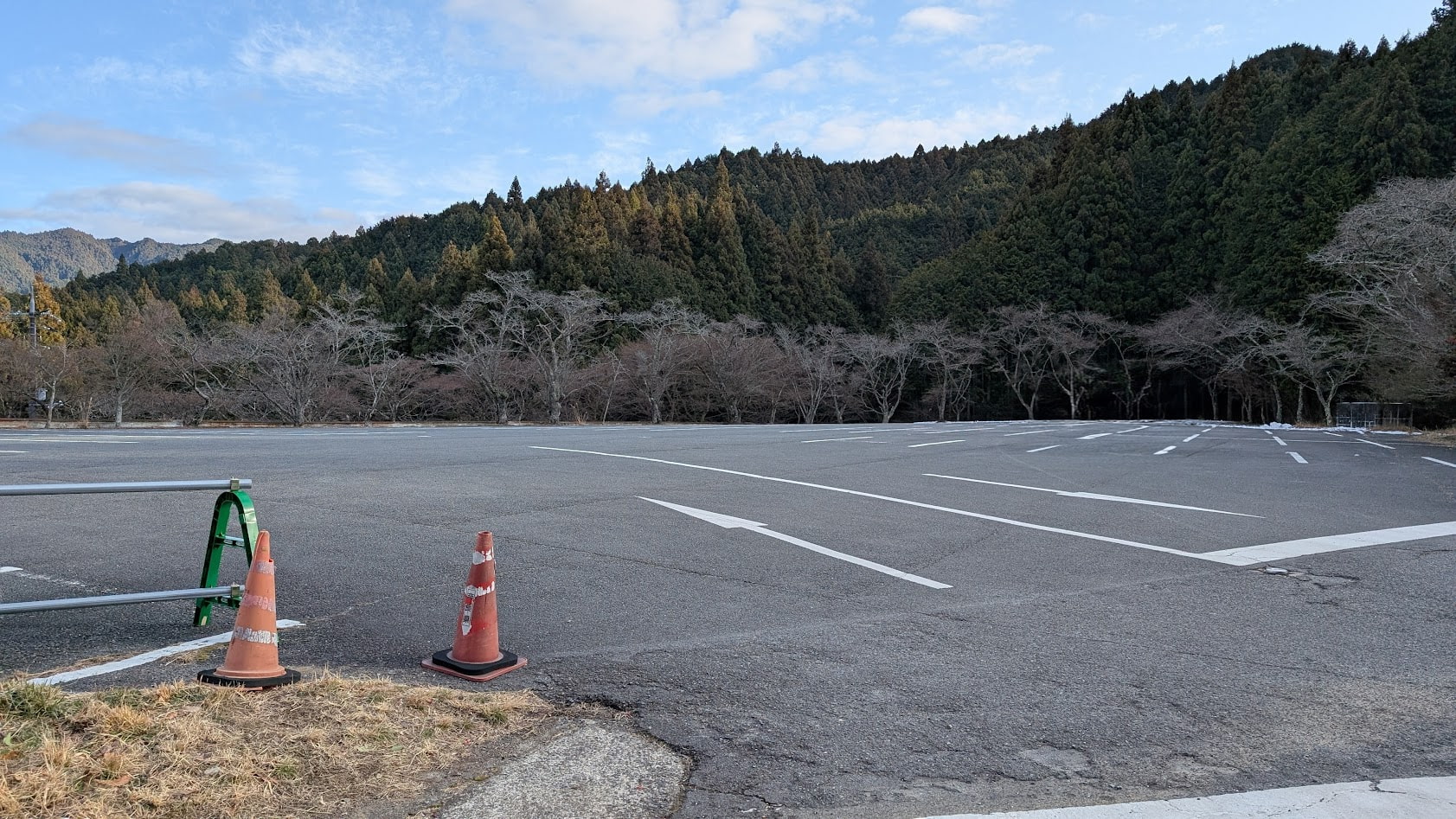 奈良 談山神社 無料駐車場 第１駐車場