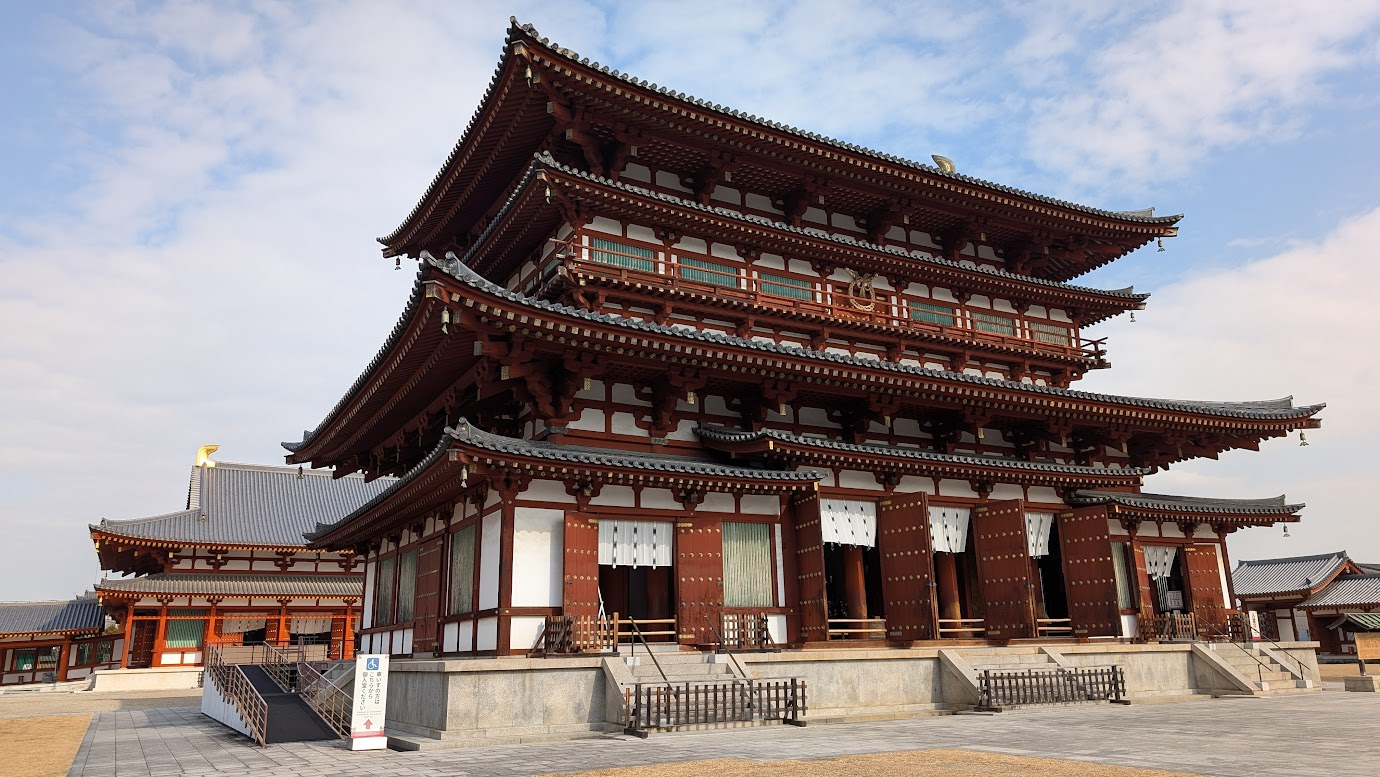 奈良 薬師寺 金堂 全体