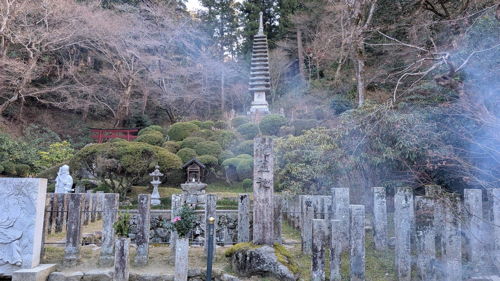 奈良 明日香 岡寺 龍蓋池①