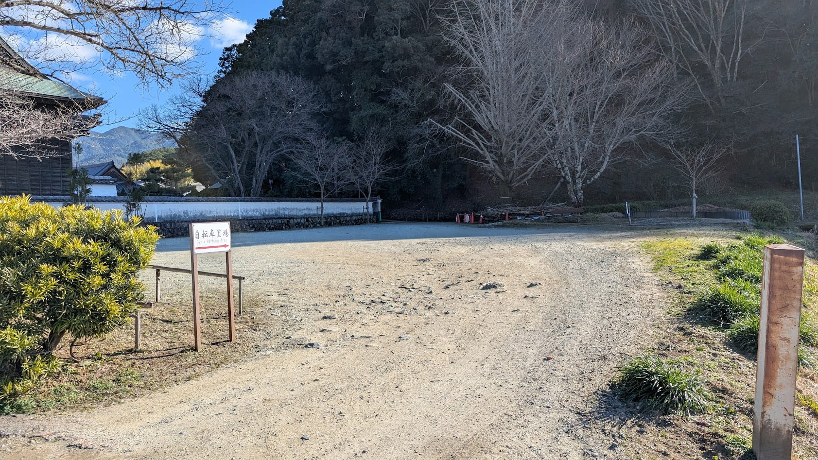 奈良 明日香 橘寺 第二駐車場