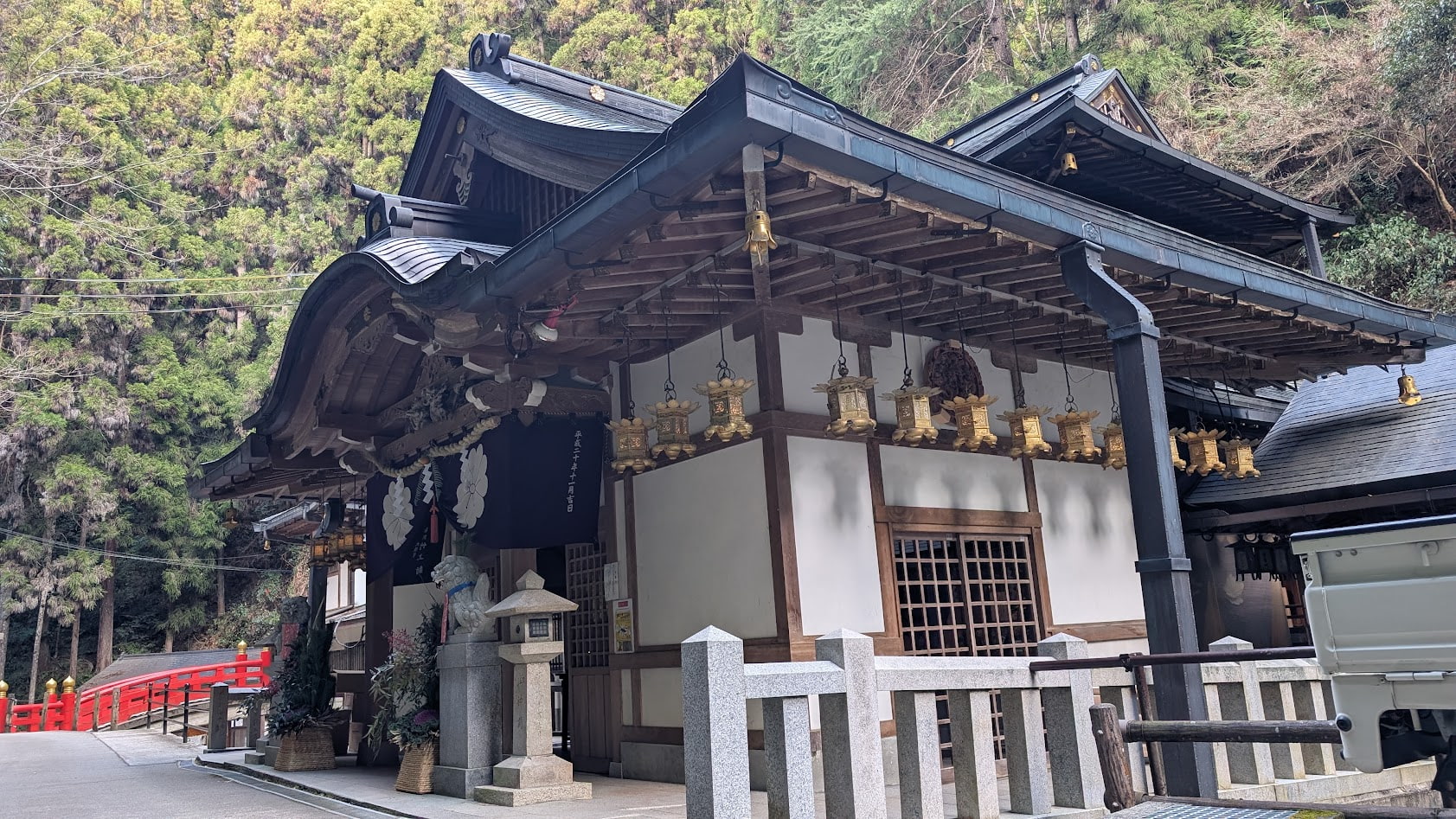 奈良 吉野 脳天大神 本堂