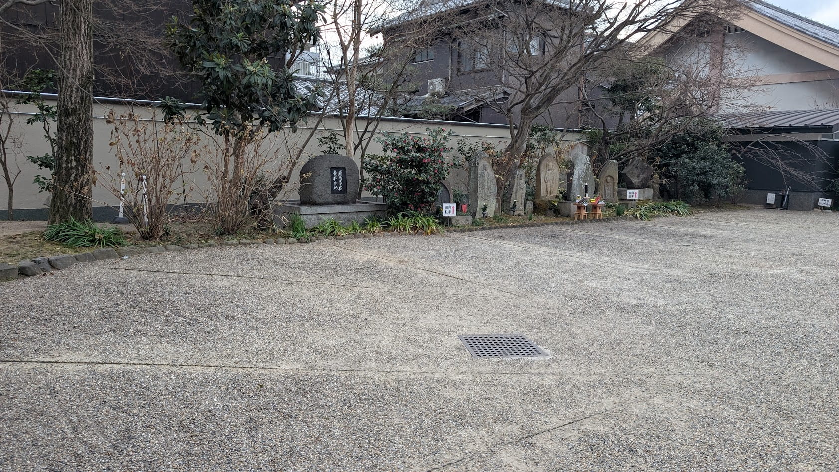 奈良 元興寺 駐車場