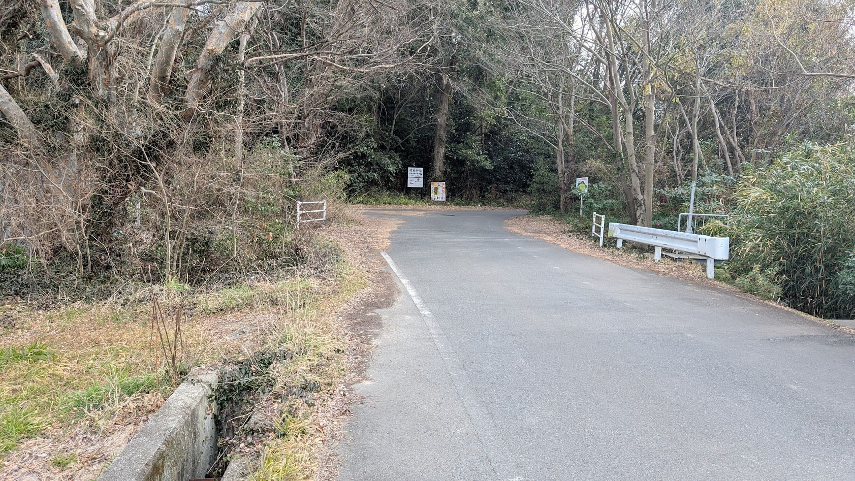 奈良 村屋神社 周辺道路②