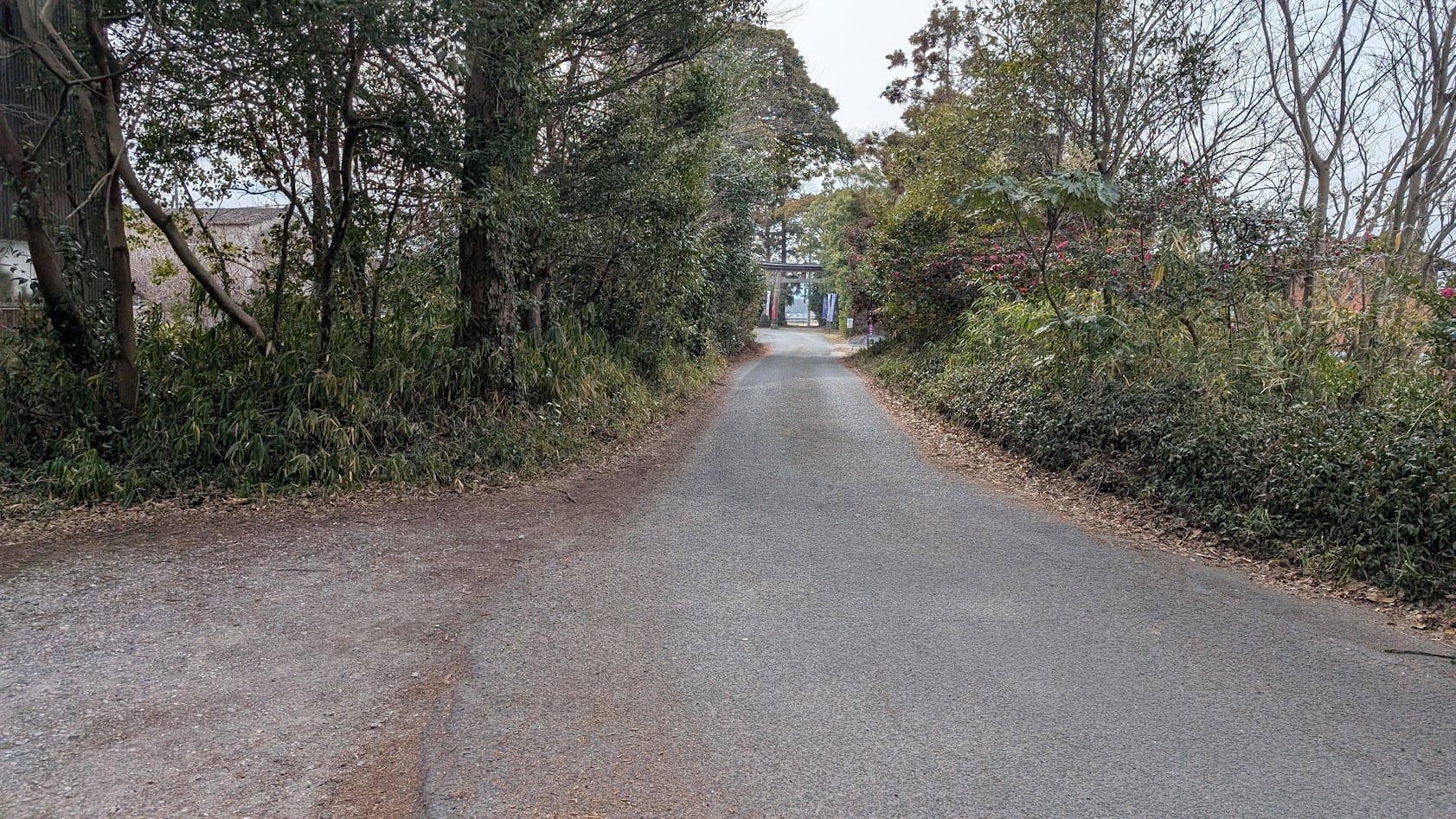 奈良 村屋神社 周辺道路④