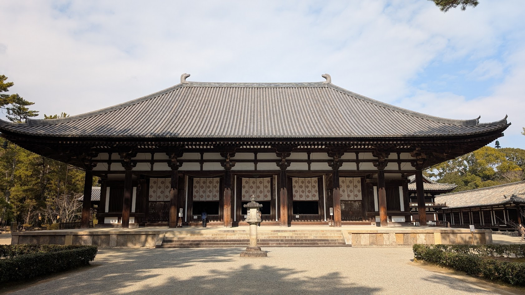 奈良 唐招提寺 金堂全体